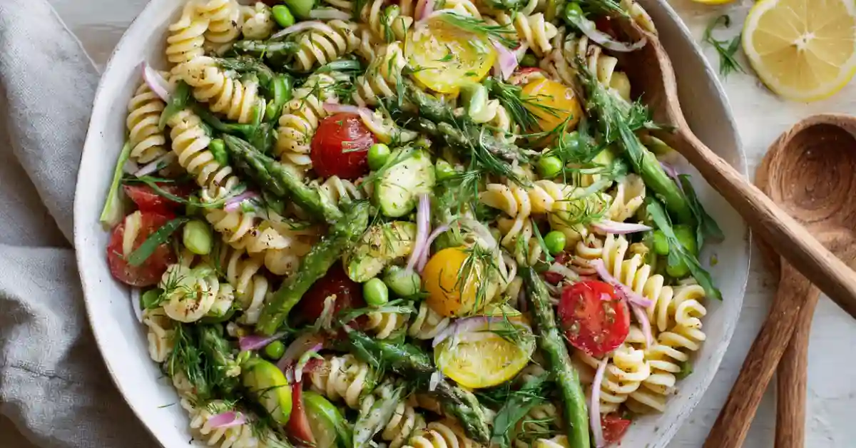 Easy Spring Pasta Salad – Light, Fresh & Potluck-Ready - easyummies