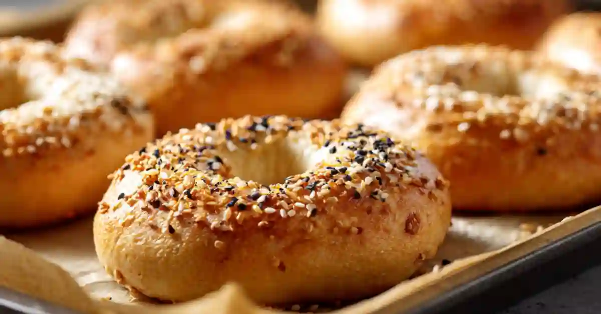 Easy 3 Ingredient Bagels (Greek Yogurt, No Yeast!)