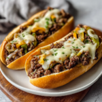 Ground Beef Philly Cheesesteaks Recipe for Home Cooks